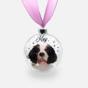 Personalised Photo Upload Baubles